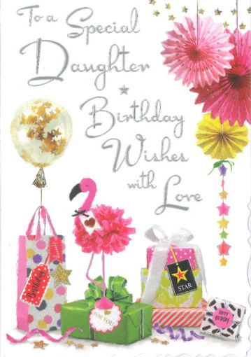 Picture of SPECIAL DAUGHTER BIRTHDAY CARD